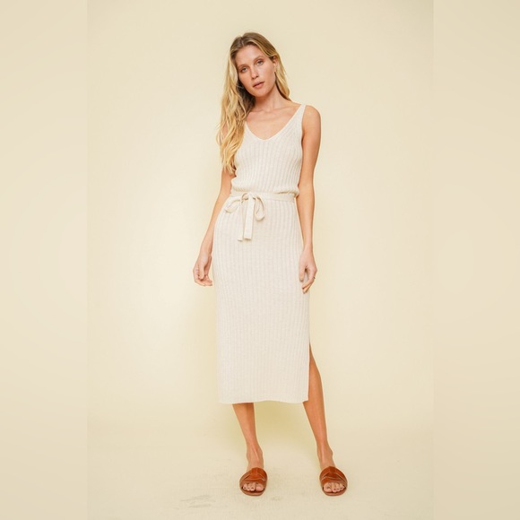 Dresses & Skirts - Captured Moments Ribbed Midi Dress
